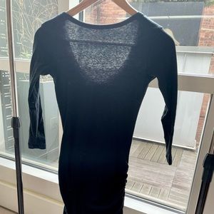 James Perse Scoop Back Midi Dress